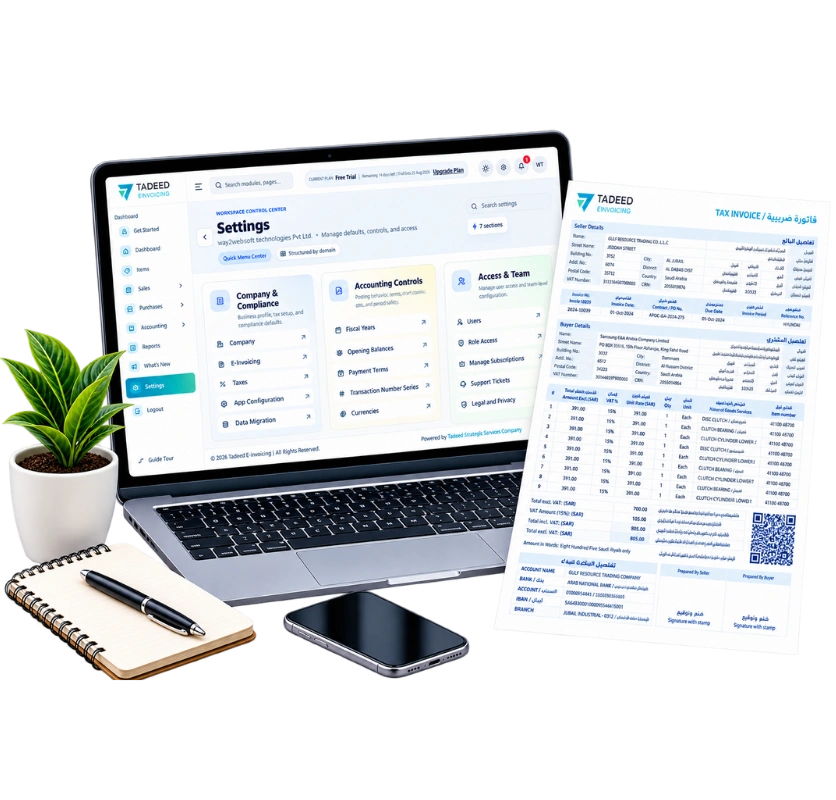 Tadeed Settings and Administration